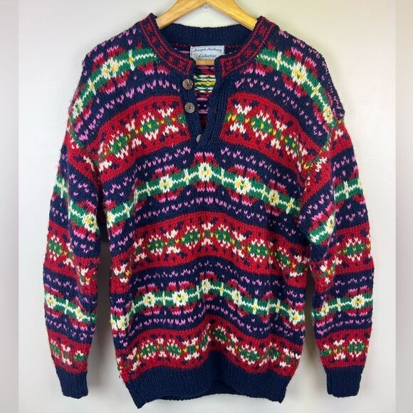 Joseph Anthony Collection Button Wool pullover - Picture 8 of 10